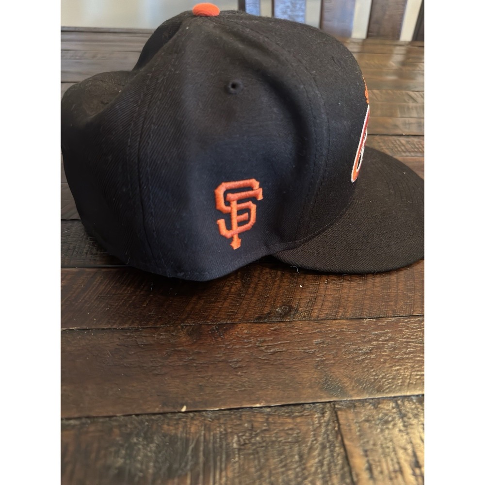 SAN FRANCISCO GIANTS LOGO PATCH SCRIPT HAT 7/12 - Picture 2 of 5